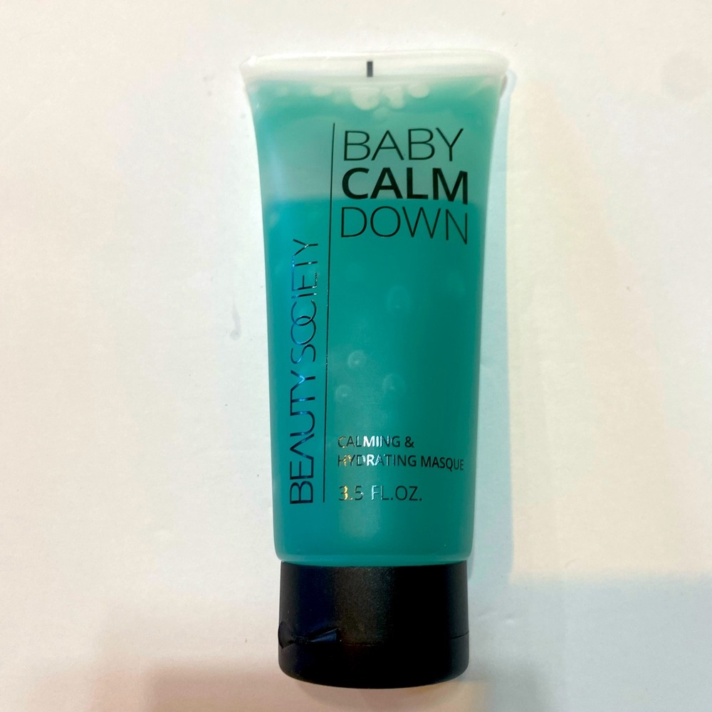 Beauty Society Baby Calm Down Face Mask Brand New